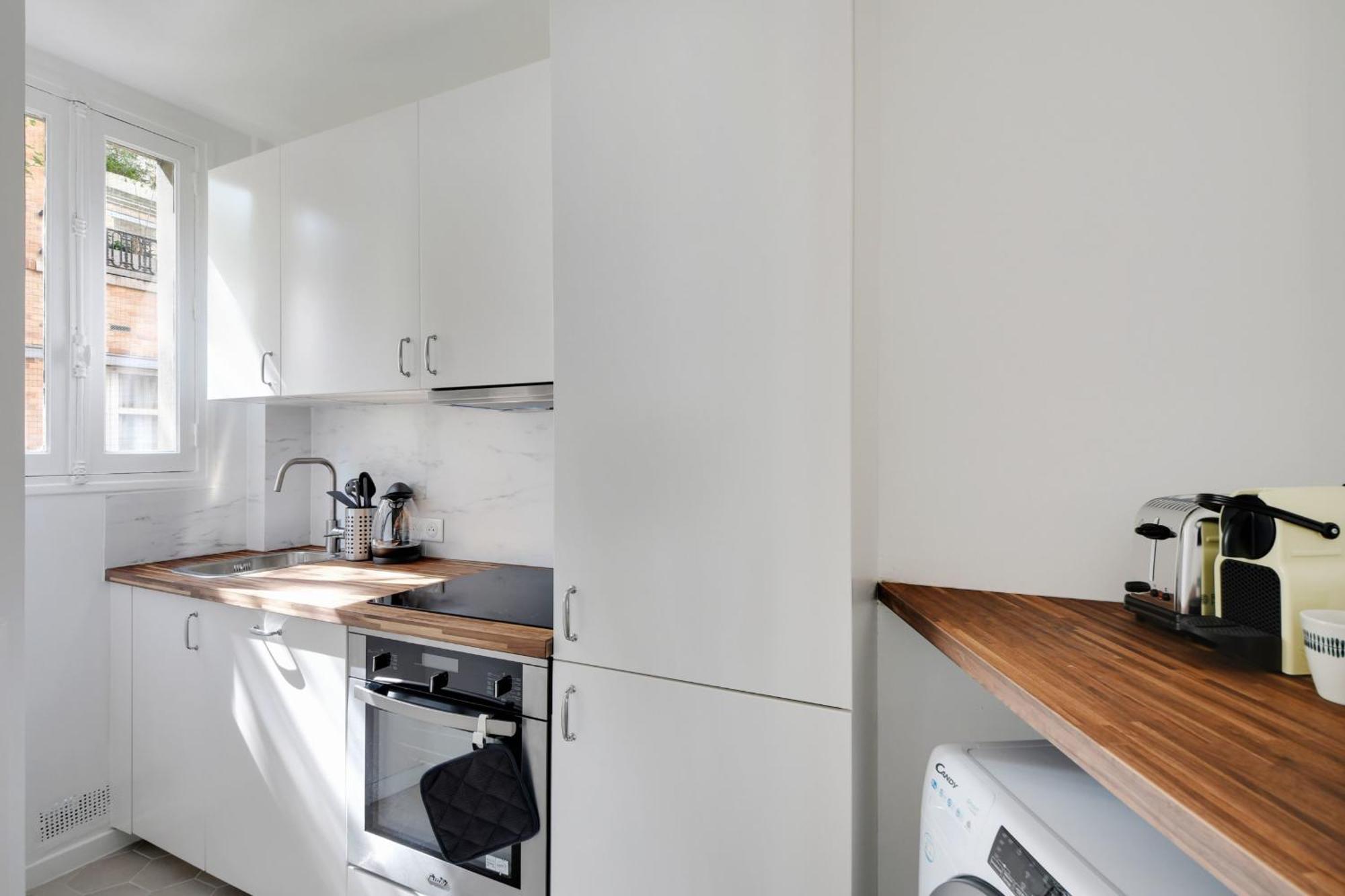 Bright Studio For 2 - Champs-Elysees Paris Extérieur photo