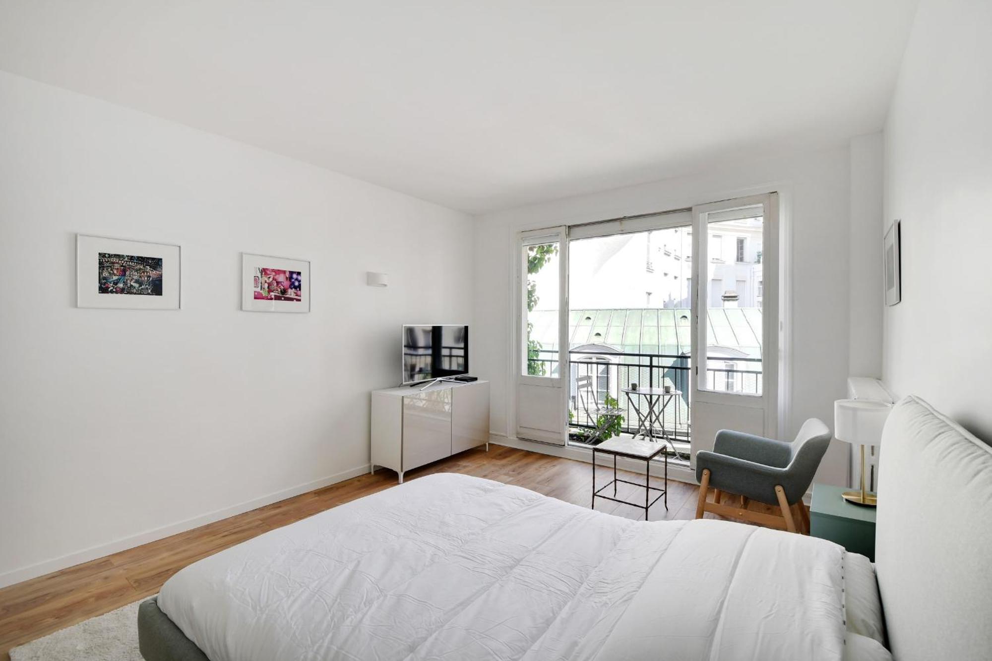 Bright Studio For 2 - Champs-Elysees Paris Extérieur photo