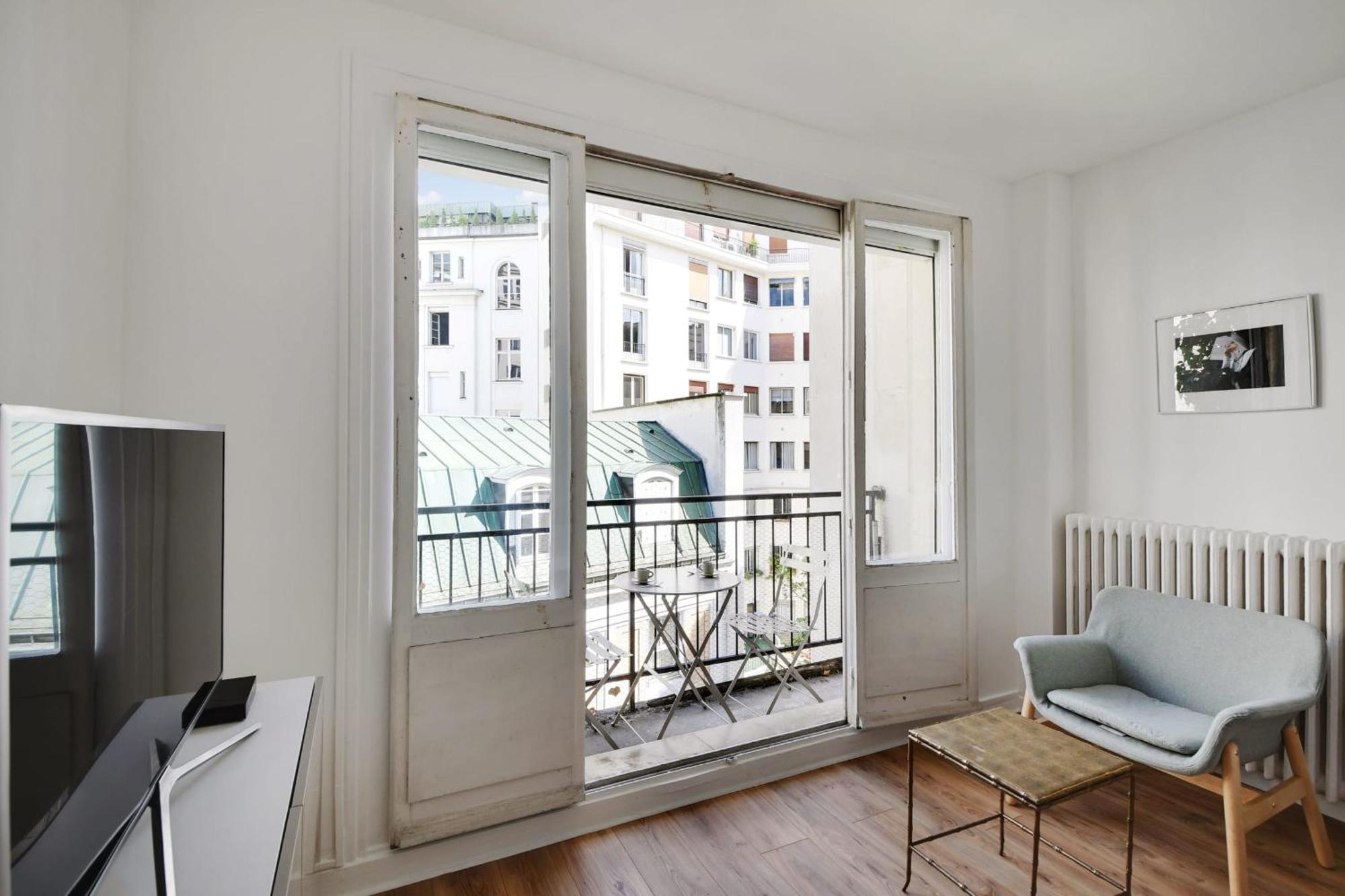 Bright Studio For 2 - Champs-Elysees Paris Extérieur photo